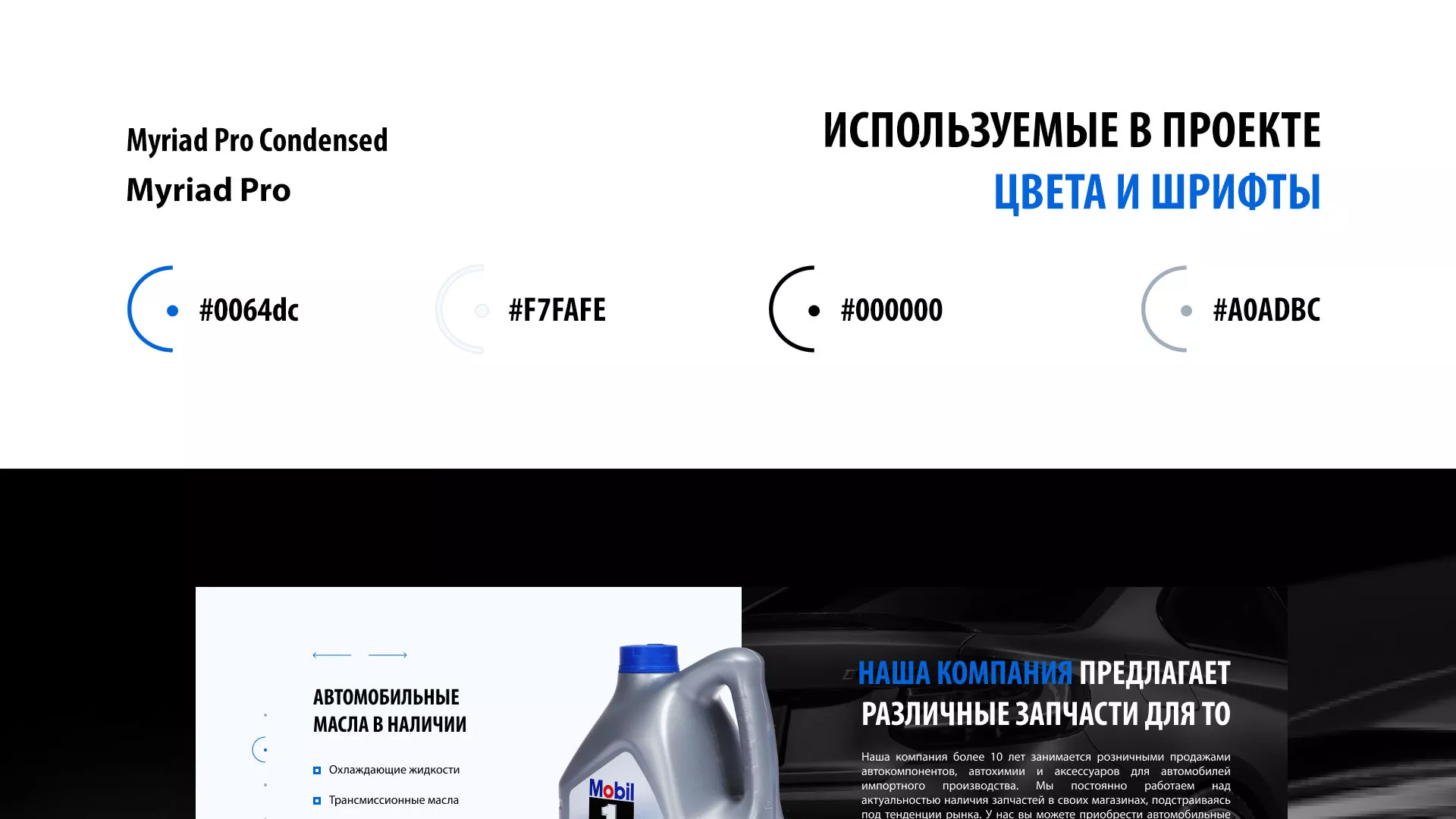 Разработка сайта магазина автозапчастей «М7» в Арамиле