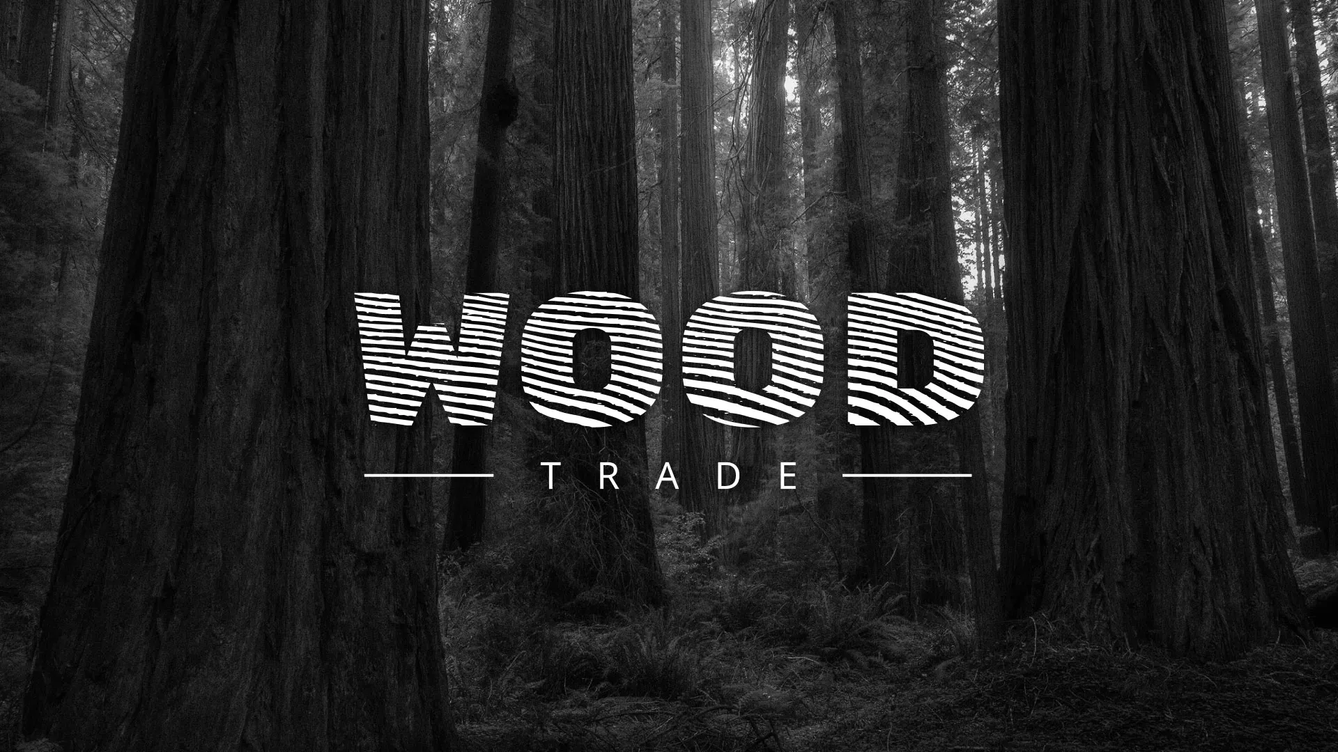 Разработка логотипа для компании «Wood Trade» в Арамиле